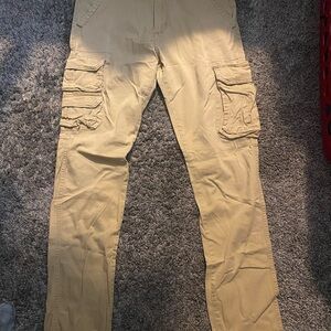 Wrangler Men's Cargo Pants in Khaki Tan